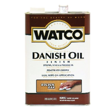 WATCO Transparent Golden Oak Oil-Based Natural Oil/Waterborne Hybrid Danish Oil 1 gal 65131